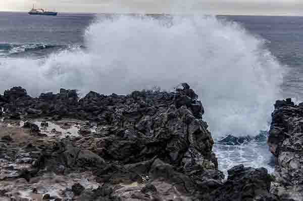 240 - Chile - isla de Rapa Nui o Pascua - paisaje